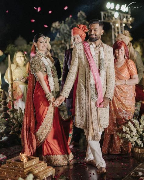 Pics: Hardik Pandya And Natasa's Royal Hindu Wedding