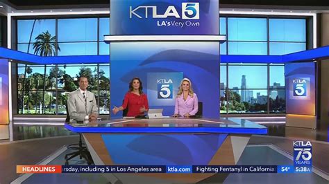 KTLA’s New Set – KTLA