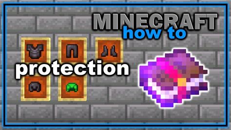 How to Get and Use Protection Enchantment in Minecraft! | Easy Minecraft Tutorial - YouTube