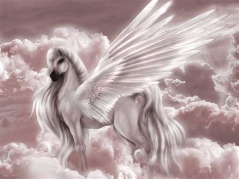 Pegasus & Unicorn - Fantasy Animals Wallpaper (13992178) - Fanpop