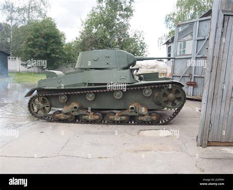 T-26 in the Kubinka Tank Museum pic4 Stock Photo - Alamy