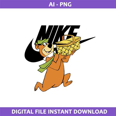 Yogi Bear Nike Png, Nike Logo Png, Yogi Bear Png, Ai Digital - Inspire Uplift