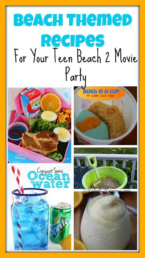 Beach themed party, Beach party food, Recipes