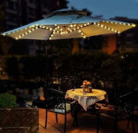 patio umbrella lights