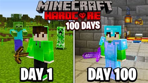 I Survived 100 Days in HARDCORE Minecraft... - video Dailymotion