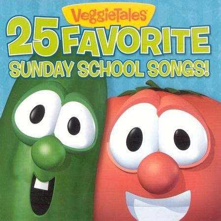 VeggieTales 25 Favorite Sunday School Songs CD - Christianbook.com