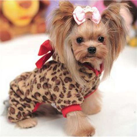 New Fashion Winter Pet Dog Clothes Leopard Fleece Clothing for Dogs ...