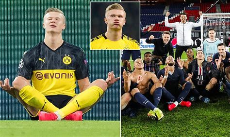 Erling Braut Haaland is 'thankful' to PSG stars mocking celebration ...