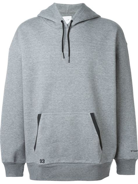 Lyst - Puma Kangaroo Pocket Hoodie in Gray for Men