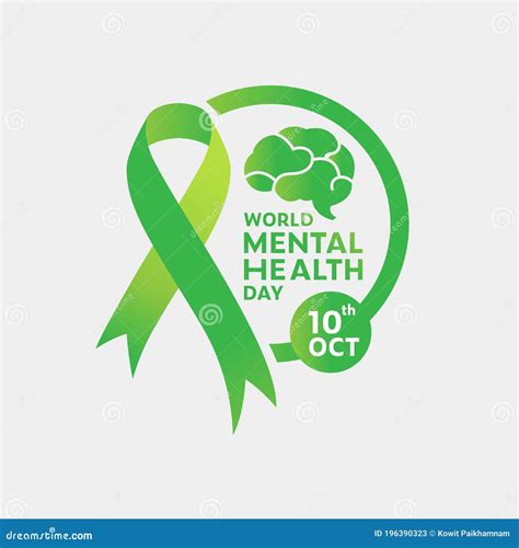 World Mental Health Day Concept Design Vector Illustration Stock Vector - Illustration of icon ...