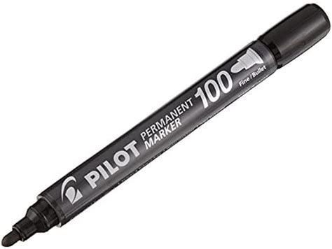 Pilot Permanent Marker 100 (Black) – Icklebooks