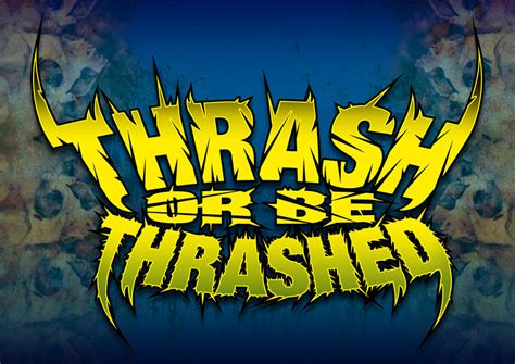 Thrash Metal Logo by BulldogBite on DeviantArt