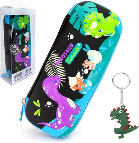 Dinosaur Pencil Case, 3D Dinosaur Students Pencil Case, Colored ...