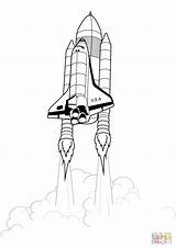 Launching The Space Shuttle coloring Page  Free Printable Coloring Pages sketch template