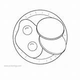 Ham Coloring Eggs Green Pages Printable Clipart Drawing Template Color  sketch template