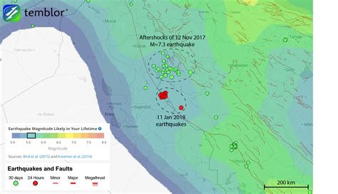 From temblor: “Series of earthquakes strikes Iran-Iraq border” | sciencesprings