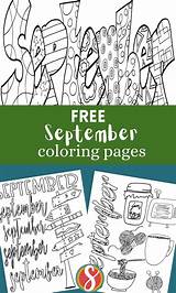 Free September Coloring Pages — Stevie Doodles sketch template