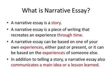 Narrative Essay Writing Tips – Telegraph