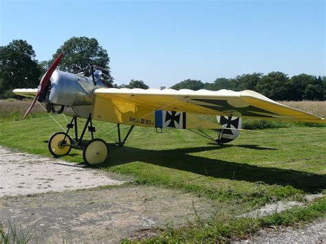 Grass Strip Aviation Ltd: 40 Hours in a GSAL Fokker Eindecker EIII