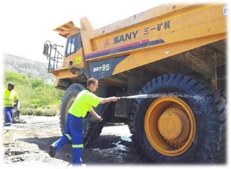 SANY SRT95 Mining Dump Truck Works in South Africa | Agricon Equipment