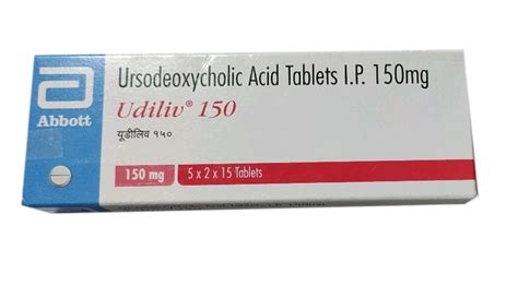 Udiliv 150 Ursodeoxycholic Acid I.P. Tablets, Packaging Type: Box at Rs ...