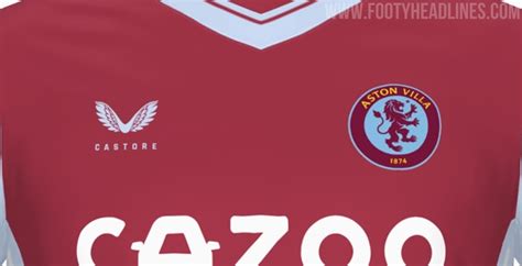 New Club Crest: Here Is How The Aston Villa 23-24 Home Kit Could Look ...