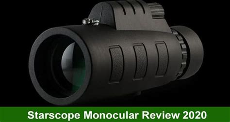 Starscope Monocular Review [Save 50%] Explore Nature!