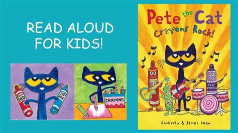 Pete the Cat CRAYONS ROCK! Read Aloud For KIDS! - YouTube in 2022 | Babysitting fun, Pete the ...