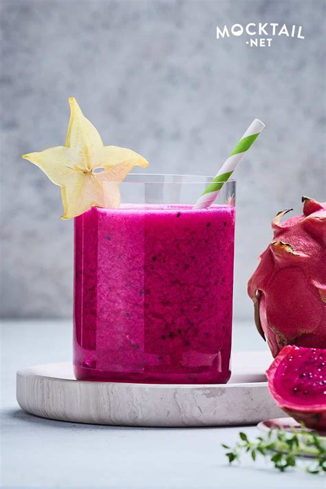 Delicious Dragon Fruit Juice Recipe That’s Super Easy to Make - Mocktail.net