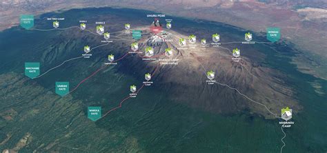 Kilimanjaro Map - Kilimanjaro Travel Info, Travel Guides & Maps