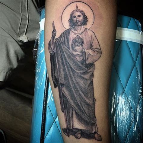 Los Mejores Tatuajes de San Judas Tadeo y su significado | Tatuajes ...