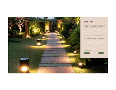 How Outdoor Solar Lighting Can Transform Your Home? - Green Ray Solar ...