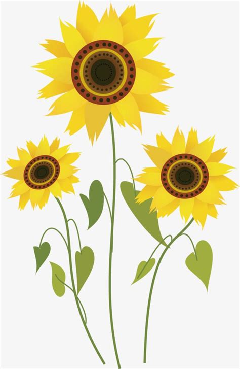 Dessin De Fleurs De Tournesol | Dessin fleur, Dessin, Couleur peinture