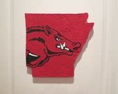 Items similar to Arkansas Razorback Cutout on Etsy