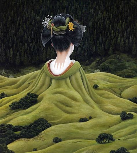 Surreal Paintings Cloak People in Landscapes | Surrealism painting ...