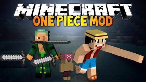 Minecraft: ONE PIECE MOD! - Devil Fruits, Sailboats, Ugly Snails & More! (WIP Mod) - YouTube