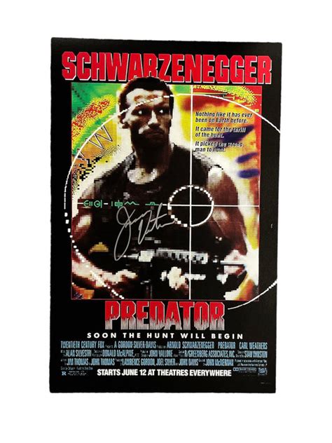 Jesse Ventura Autographed Predator 11x17 Mini Poster – Icon Autographs