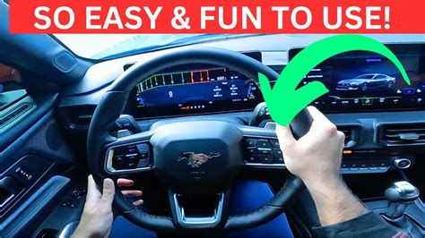 2024 Mustang Paddle Shifters Tutorial: How To Use Paddle Shifters in 2024 Mustang GT - YouTube