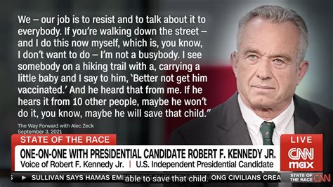 RFK Jr. and his “I’m not anti-vaccine” rejoinder to being confronted ...