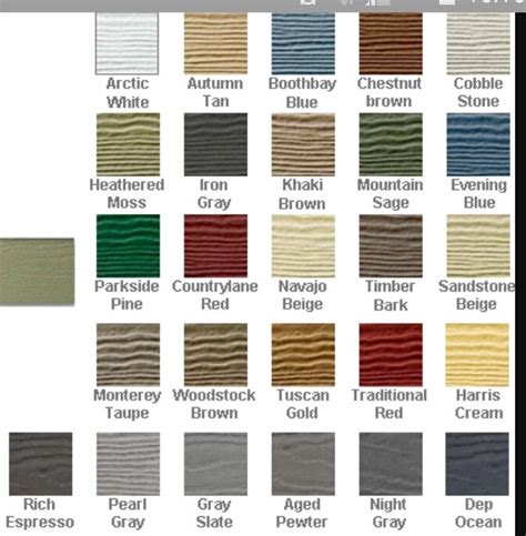 Hardie board color chart … | Exterior siding colors, Exterior house siding, Exterior siding