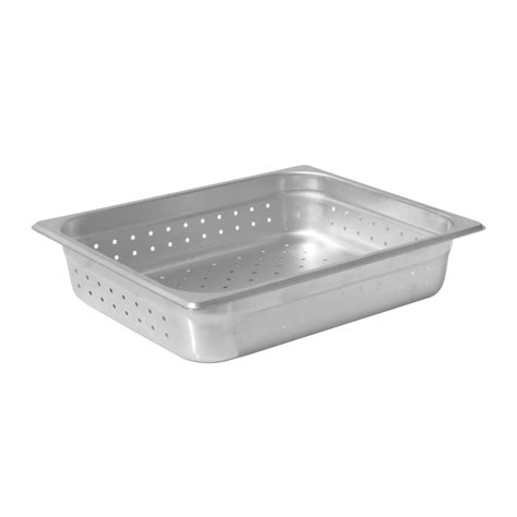 Half Size Stainless Perforated Steam Table Pans – Chefs Supreme