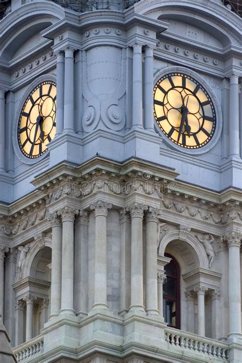 Philadelphia City Hall. Clock on Philadelphia city hall tower , #spon, #Hall, #City, # ...