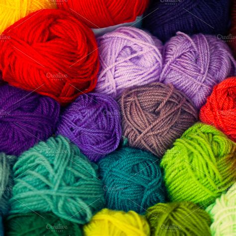 Wool thread balls | High-Quality Beauty & Fashion Stock Photos ~ Creative Market