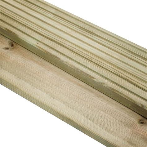 5.4m Pressure Treated Decking Boards - Pre-finished Wooden Flooring - Shawfield Timber - Glasgow ...