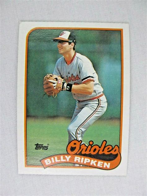 Billy Ripken Baltimore Orioles 1989 Topps Baseball Card Number 571 ...