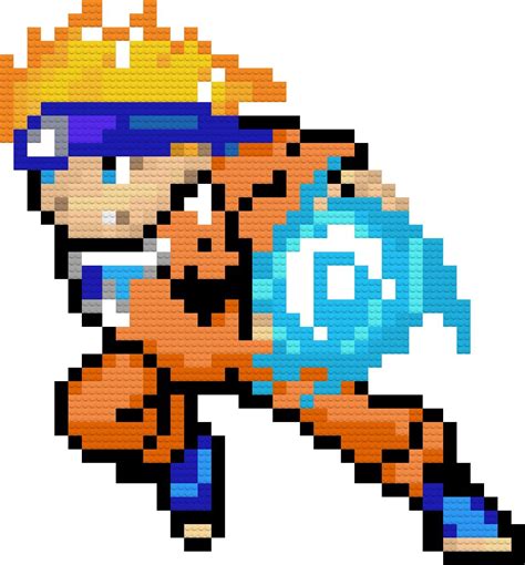 Naruto Pixel Art #CreativeCTapp | Desenho pixel, Pixel art, Desenho