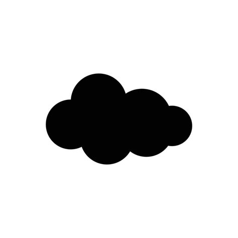 cloud logo vector 15356369 Vector Art at Vecteezy