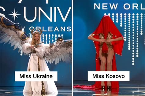 30 Pics Of The Miss Universe Contestants Wearing “National Costumes ...