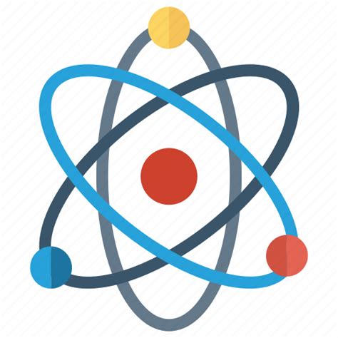 Atom, physics, quantum, science icon icon