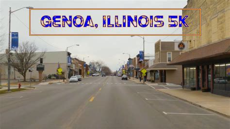 A Boring Town On the Outskirts Of Chicagoland: Genoa, Illinois 5K. - YouTube